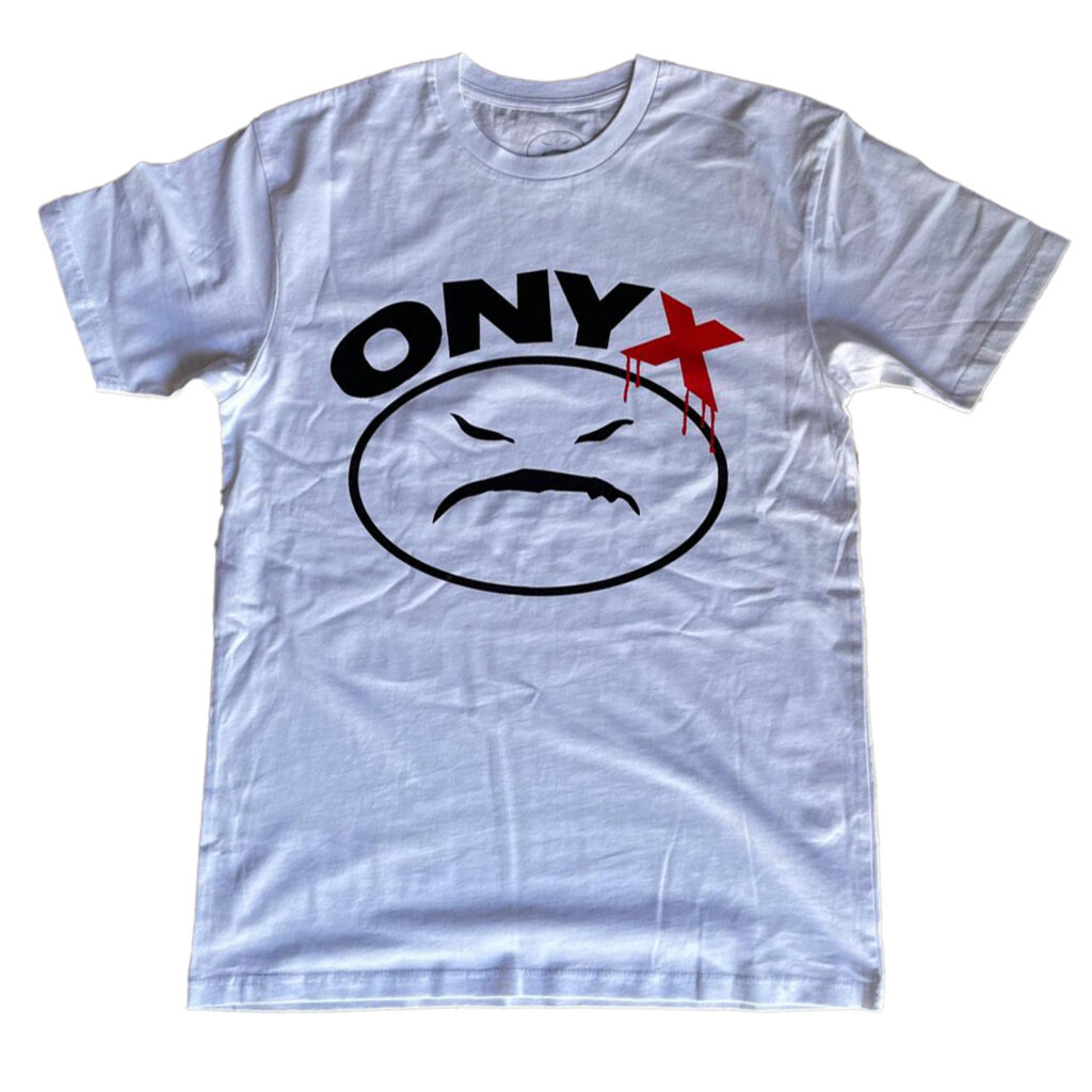 ONYX White T-Shirt with Logo